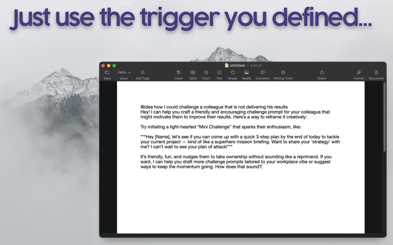 Using AgentTip Trigger